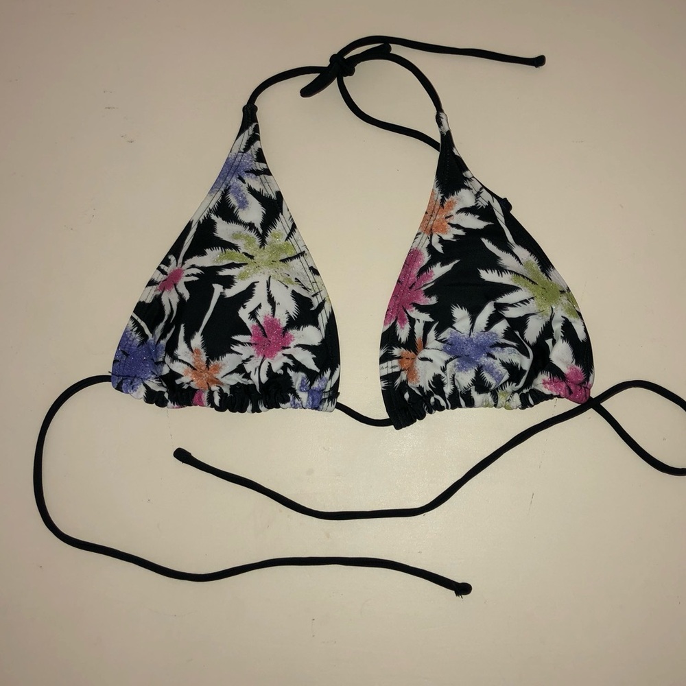 Tropical Floral Print Bikini NWOT